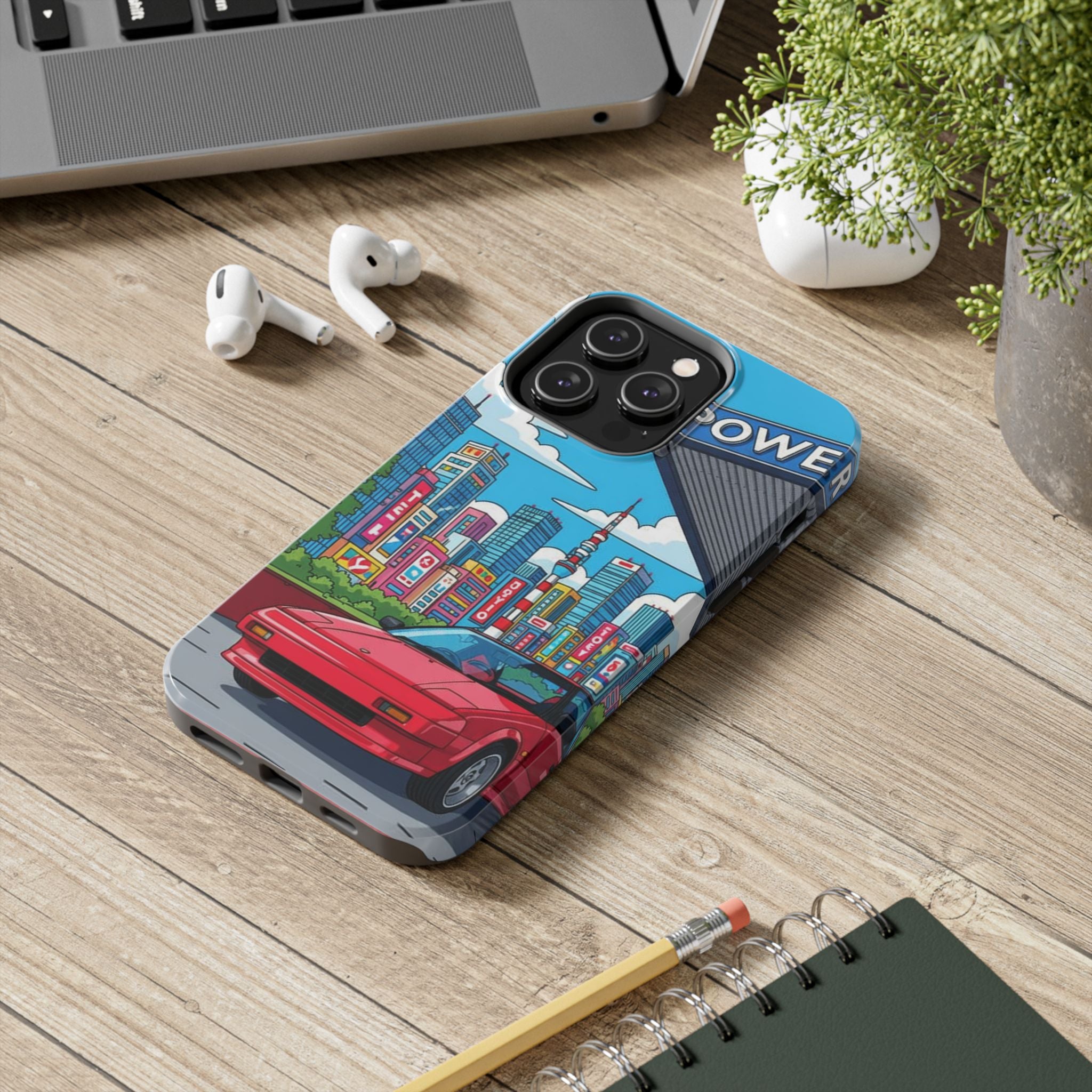 AW11 MR2 Cityscape Phone Case