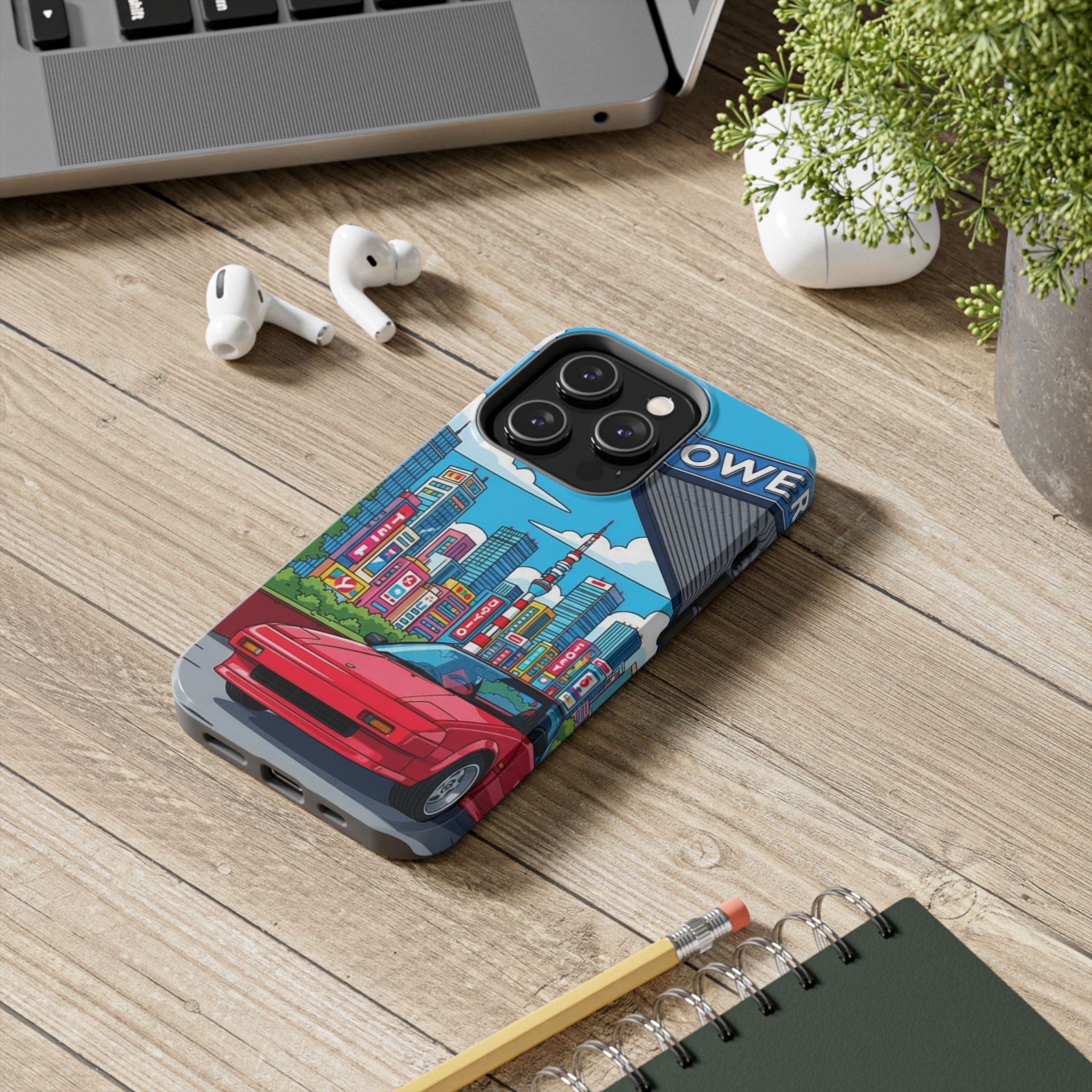 AW11 MR2 Cityscape Phone Case