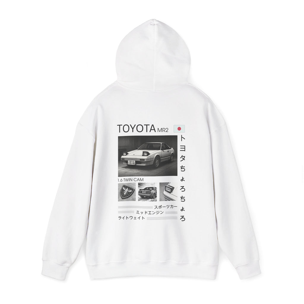 AW11 Black and White Advert Hoodie