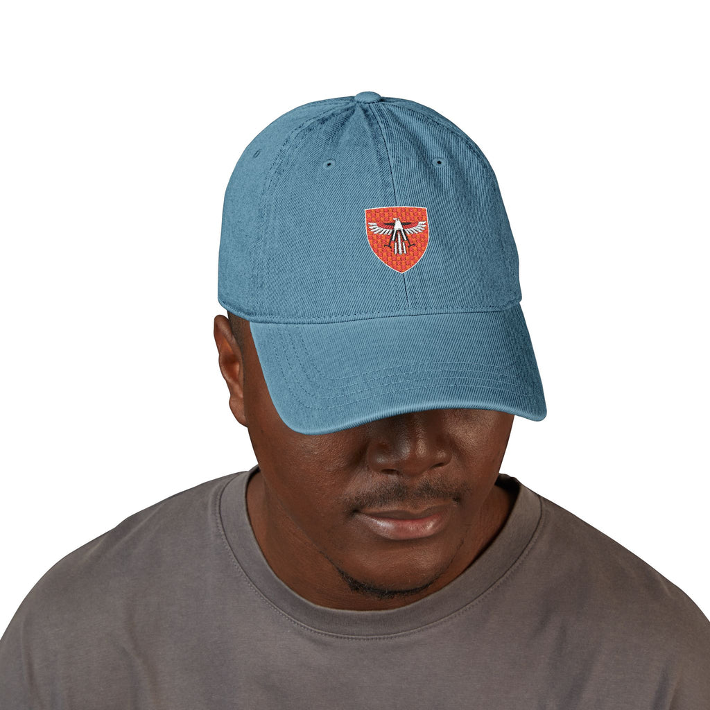 AW11 MK1 Logo Embroidered Denim Hat
