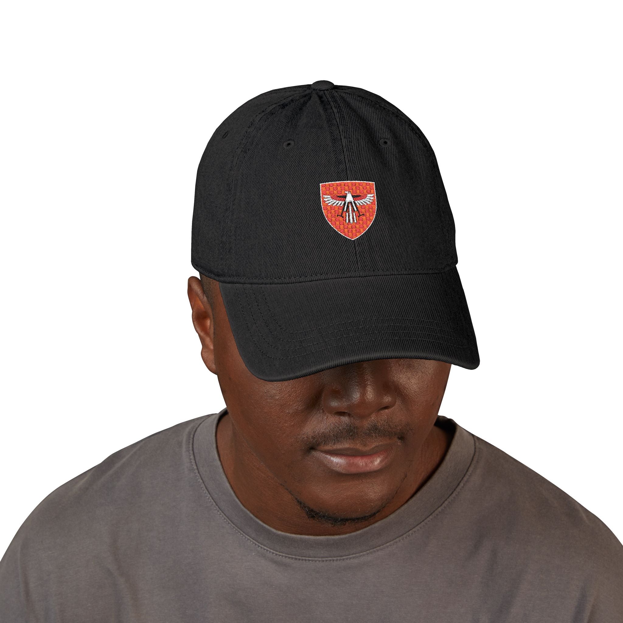 AW11 MK1 Logo Embroidered Denim Hat