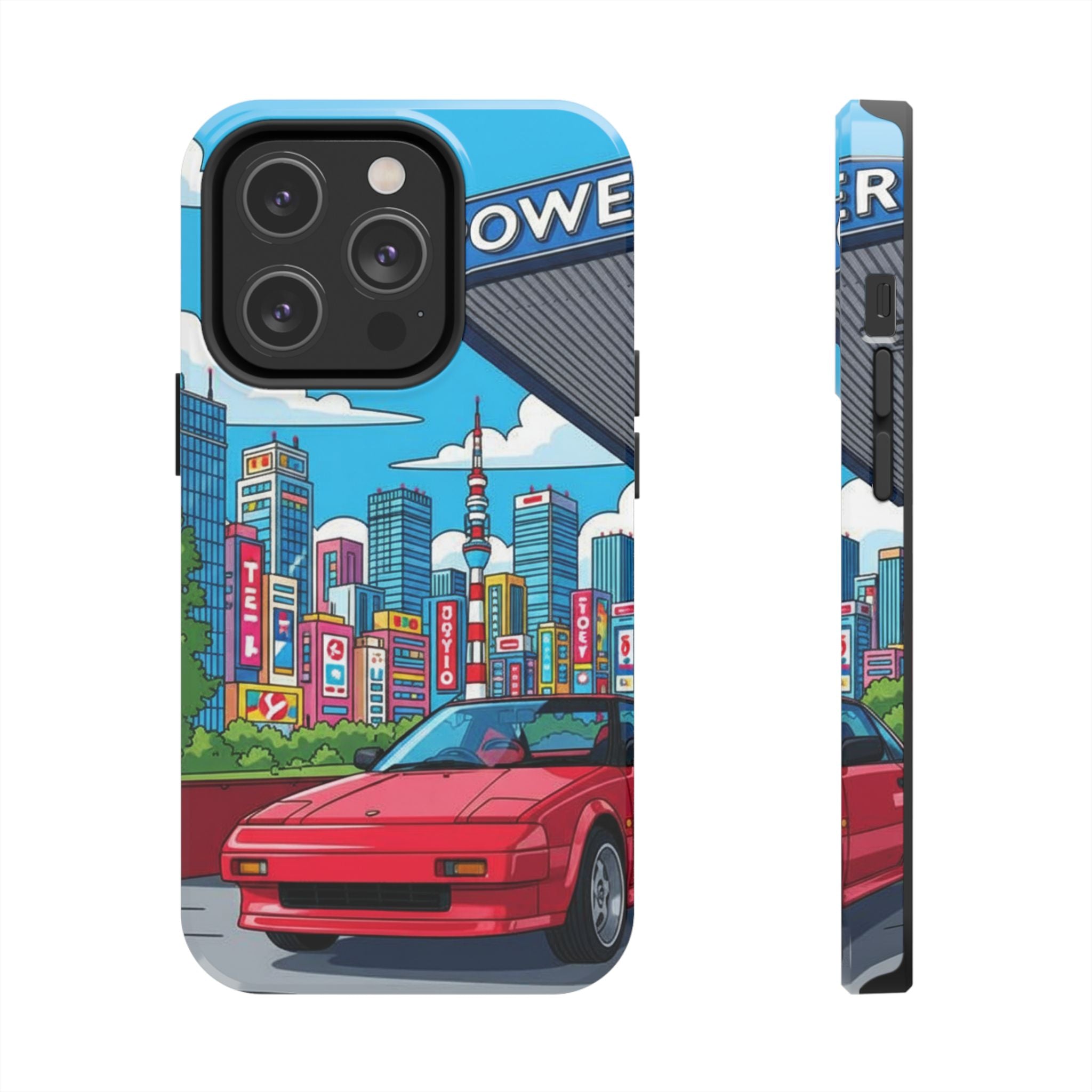 AW11 MR2 Cityscape Phone Case