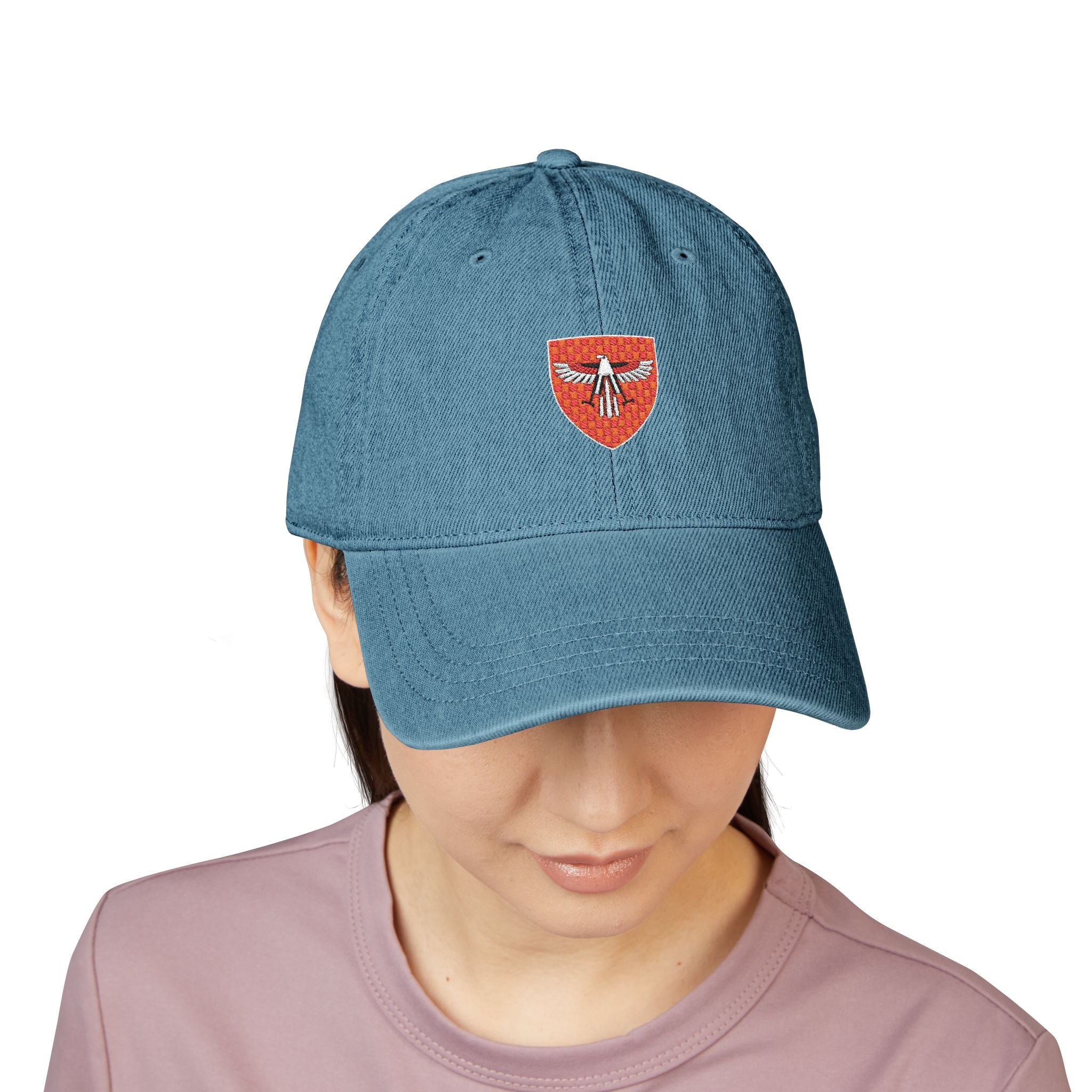 AW11 MK1 Logo Embroidered Denim Hat