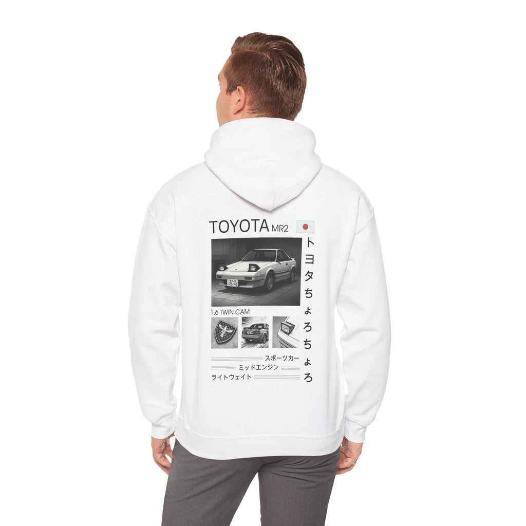 AW11 Black and White Advert Hoodie