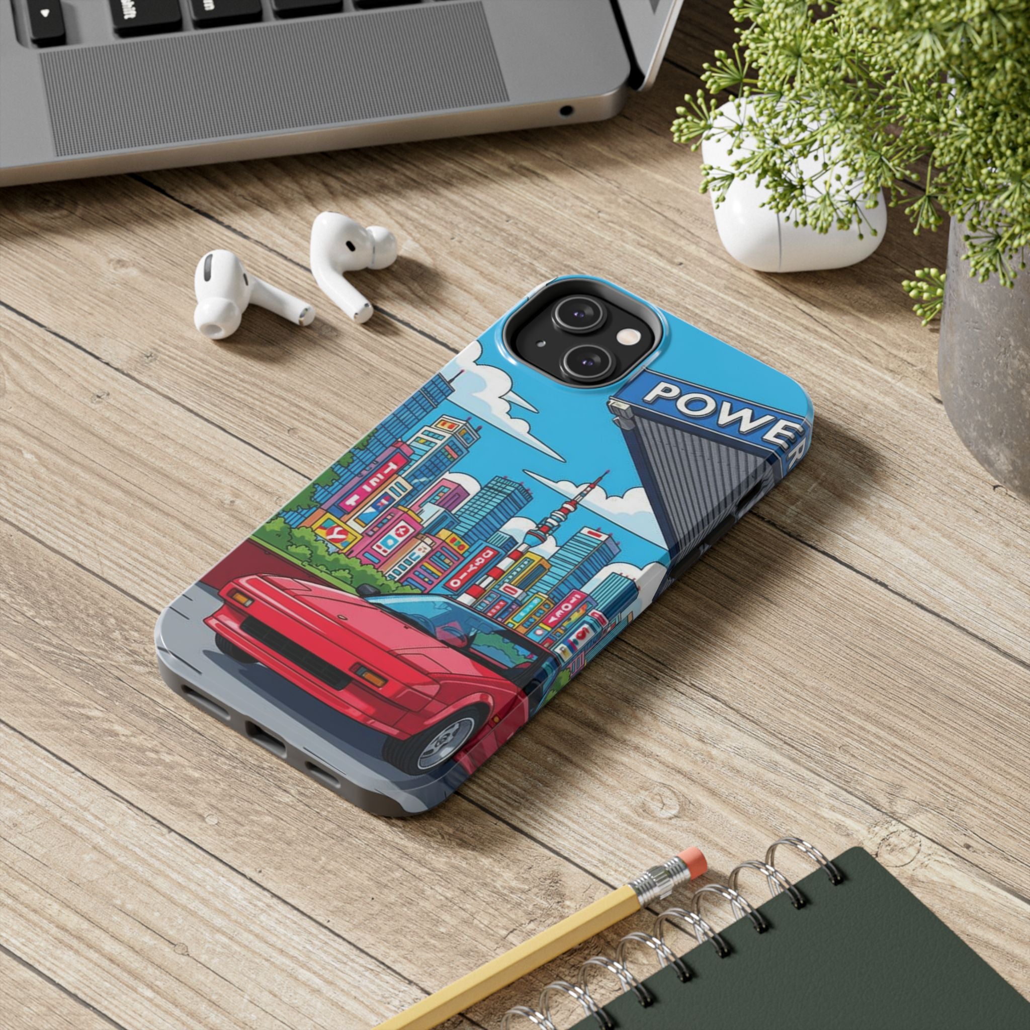 AW11 MR2 Cityscape Phone Case
